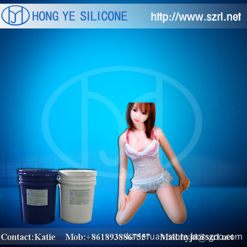 Life-Casting silicone rubber to make real imagination